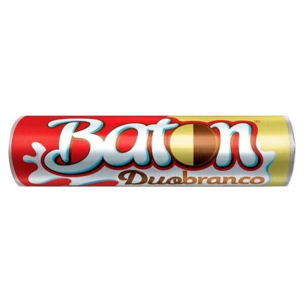 Chocolate Garoto Batom Duo Branco 16g